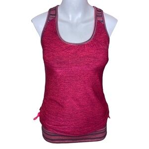 Athleta Royal Pigeon Tank Top Side Cinch XS (0,2)
